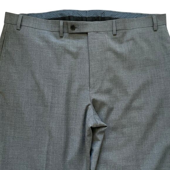 Lauren Ralph Lauren Men’s Dress Pants High Performance Wool Trousers Gray 40/32 - Picture 3 of 10